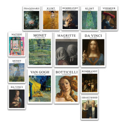 پک پوستر آرت ۱ (Classic Art Collection)