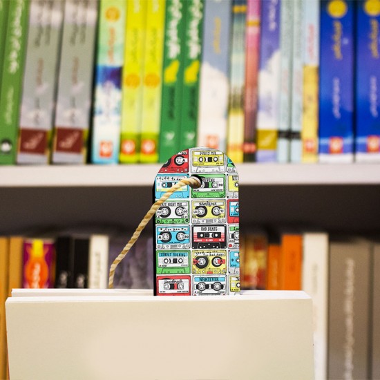 نشان کتاب طرح نوار کاست کد cfp1861