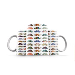 ماگ طرح سبیل های طرح دار