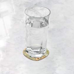 زیر لیوانی طرح خواب خوش