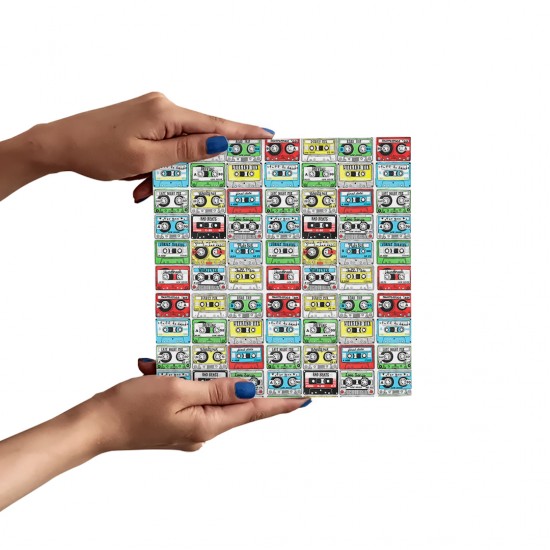 تابلو شاسی طرح نوار کاست کد cfp1861