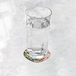 زیر لیوانی طرح اهل دوست داشتن