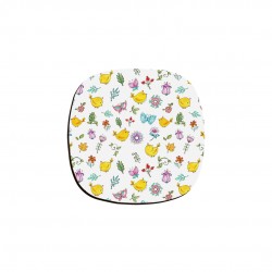 زیر لیوانی طرح جوجه طلایی