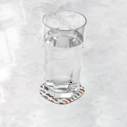 زیر لیوانی طرح سبیل های طرحدار