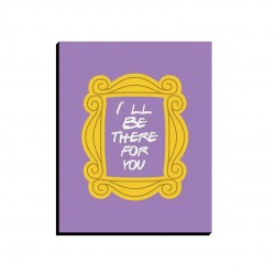 تابلو شاسی طرح قاب فرندز کد cfp1870