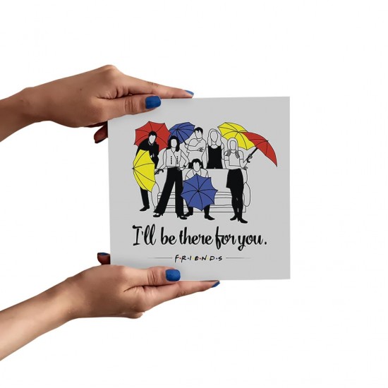 تابلو شاسی طرح تیتراژ فرندز کد cfp1867