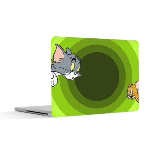 برچسب لپ تاپ طرح موش و گربه کدcfp1875