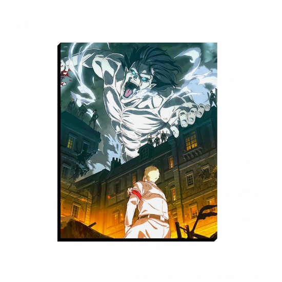 تابلو شاسی طرح غول تایتان ها کدcfp1887