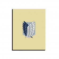 تابلو شاسی طرح لوگوی حمله به تایتان کدcfp1884