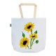 کیسه خرید طرح گل آفتاب گردان کد nri017