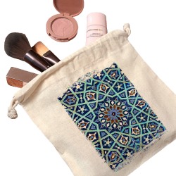 کیسه نظم دهنده طرح کاشی فیروزه