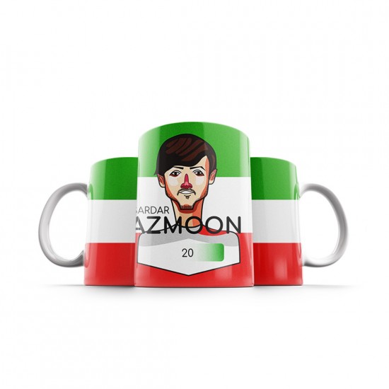 ماگ طرح سردار آزمون کد  trm241