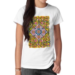 تیشرت طرح کاشی ایرانی کد trm521