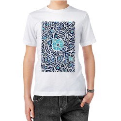 تیشرت طرح کاشی رنگ خدا کد trm519