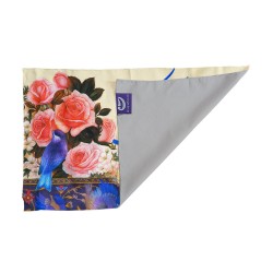 کادو پیچ پارچه‌ ای طرح خوش باش