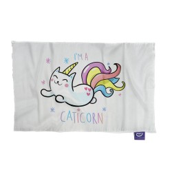 کادو پیچ پارچه‌ ای طرح گربه تک شاخ