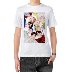 تیشرت طرح سلفی گروه bts کد cfp1662 