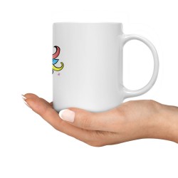 ماگ طرح گربه تک شاخ