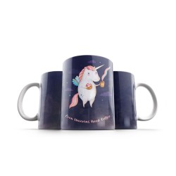 ماگ طرح تک شاخ قهوه نوش