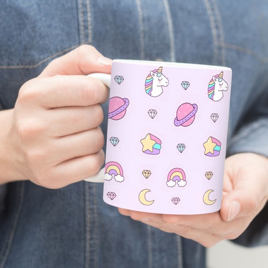 ماگ طرح پترن تک شاخ ماگ طرح پترن تک شاخ