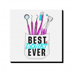 تابلو شاسی طرح بهترین دندان پزشک کد cfp1935