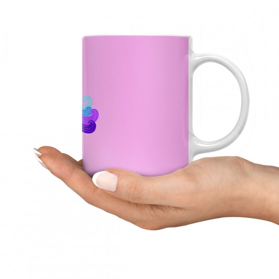 ماگ طرح تک شاخ تپل