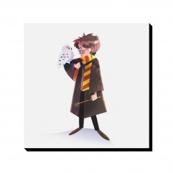 تابلو شاسی طرح هری پاتر و جغد برفی کد cfp1574