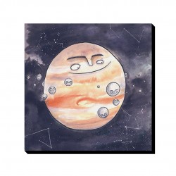 تابلو شاسی طرح ماه خندان کد cfp1465