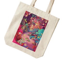 تت بگ متقال طرح دختر و خرس کتابخوان