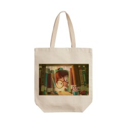 تت بگ متقال طرح دخترک و کنجکاوی در کتابخانه