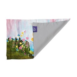 کادو پیچ پارچه‌ ای طرح دختر و کتابخوانی در طبیعت