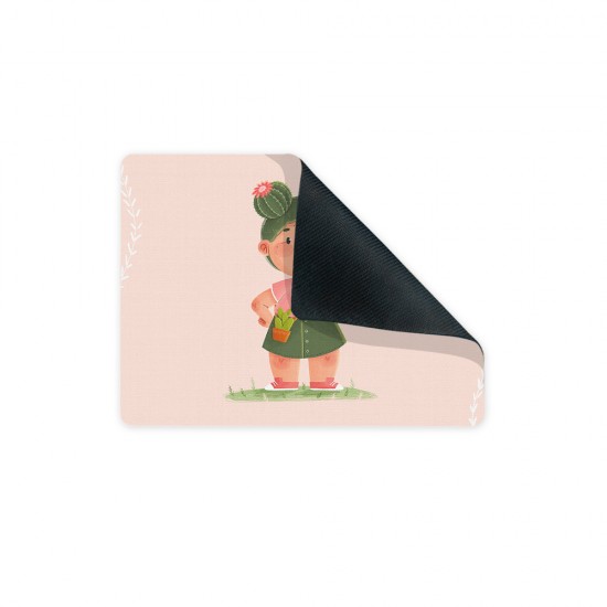 موس پد طرح دختر کاکتوس