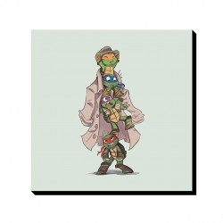 تابلو شاسی طرح نینجا های بازیگوش کد cfp1601