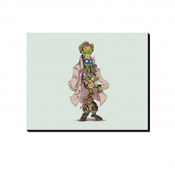 تابلو شاسی طرح نینجا های بازیگوش کد cfp1601