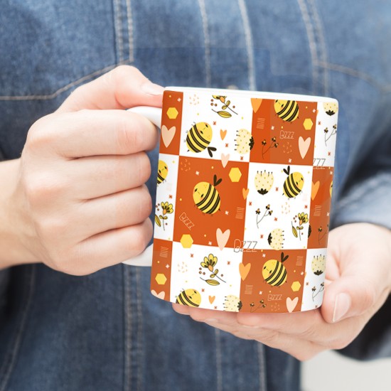 ماگ طرح زنبورک