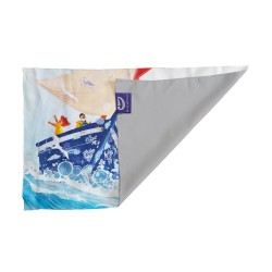 کادو پیچ پارچه‌ ای طرح ناخدا و اقیانوس آرام