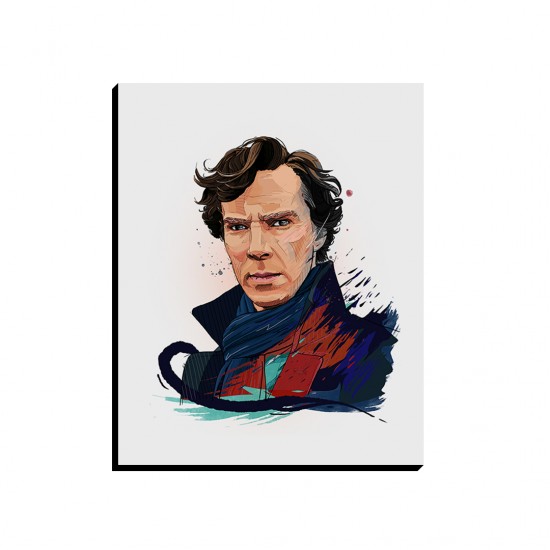 تابلو شاسی طرح شرلوک هولمز قهرمان کد cfp1595