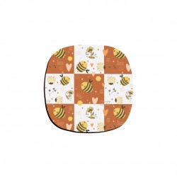 زیر لیوانی طرح زنبورک