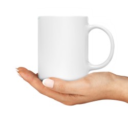 ماگ طرح دختر و چای دم کرده