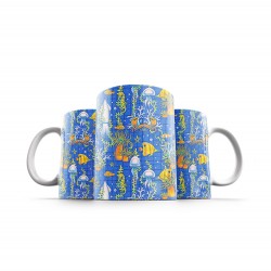 ماگ طرح پترن دریایی