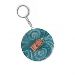 جاکلیدی طرح قایق چوبی کد cfp1614