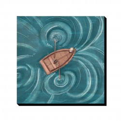 تابلو شاسی طرح قایق چوبی کد cfp1614