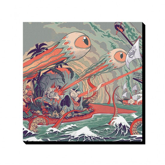 تابلو شاسی طرح نبرد هشت پا کد cfp1613