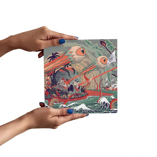 تابلو شاسی طرح نبرد هشت پا کد cfp1613