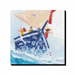 تابلو شاسی طرح ناخدا و اقیانوس آرام کد cfp1612