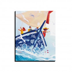 تابلو شاسی طرح ناخدا و اقیانوس آرام کد cfp1612