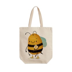 تت بگ متقال طرح زنبورک و گل بابونه