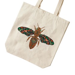 تت بگ متقال طرح زنبور رنگارنگ