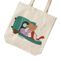 تت بگ متقال طرح پنگوئن کتابخوان