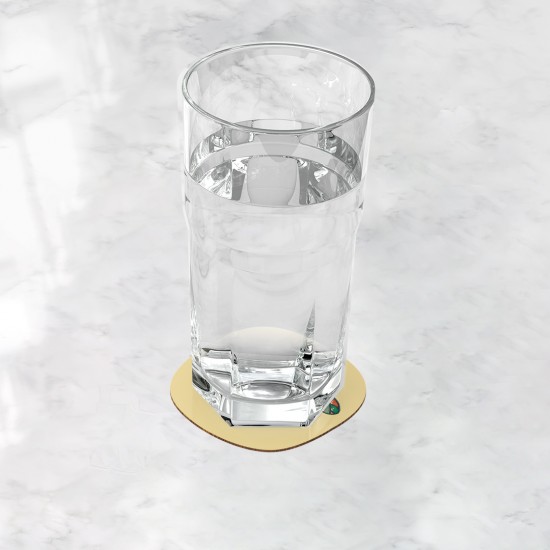 زیر لیوانی طرح زنبور رنگارنگ